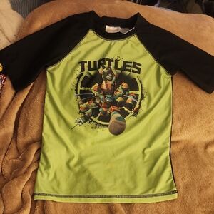 Sz M Nickelodeon Teenage Mutant Ninja Turtles SS Rash Guard